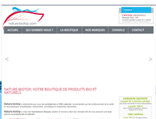 Tablet Screenshot of nature-biotop.com